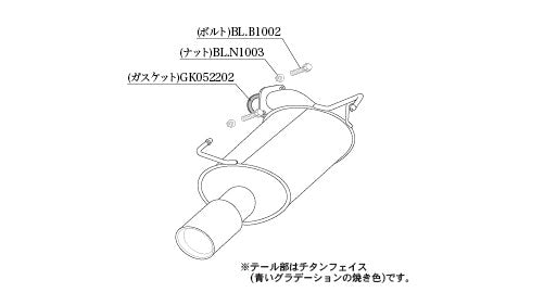 柿本改 Class KR インプレッサG4 DBA-GK3 2016/12〜2020/10 【B71360】 マフラー カキモト カキモト クラスKR