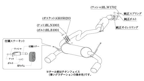 柿本改 Class KR 左右出し センター付き ジムニーシエラ 3BA-JB74W 2025/11〜 【S71355S】 マフラー カキモト カキモト クラスKR 左右出し センター付き