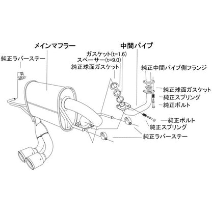 HKS LEGAMAX Sports S660 JW5 15/04-22/03 【31021-AH003】 マフラー LEGAMAX Sports エッチケーエス リーガマックススポーツ