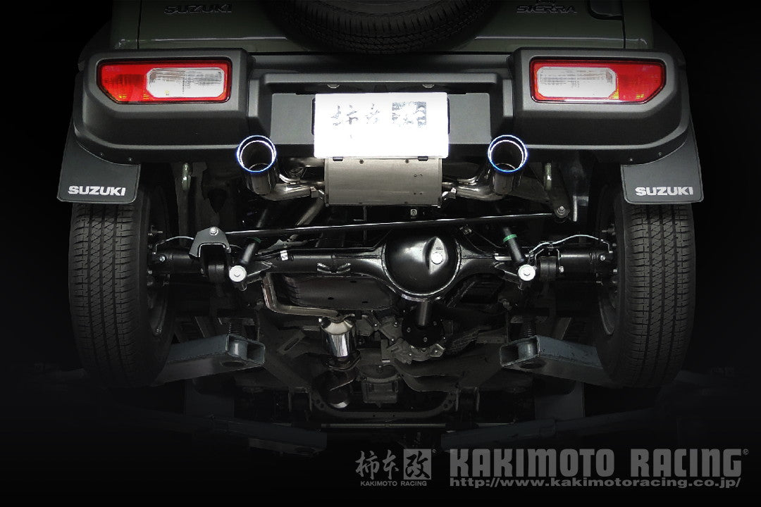 柿本改 Class KR 左右出し センター付き ジムニーシエラ 3BA-JB74W 2025/11〜 【S71355S】 マフラー カキモト カキモト クラスKR 左右出し センター付き