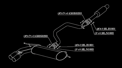 柿本改 einsatz s-622 AUDI A3スポーツバック DBA-8VCXS 2013/09〜 A6C3034C