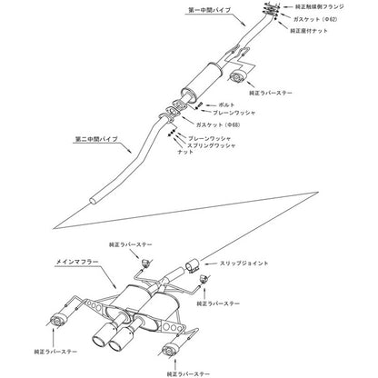 HKS LEGAMAX Premium シビック FK7 17/09-21/08 【31021-AH004】 マフラー LEGAMAX Premium エッチケーエス リーガマックスプレミアム