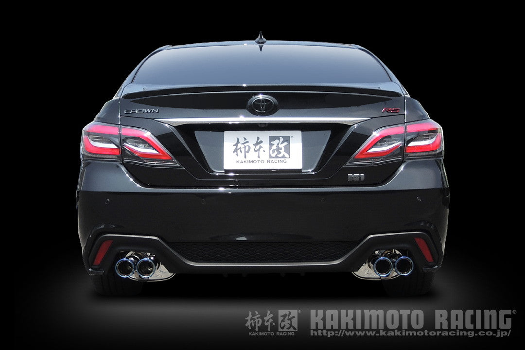 柿本改 Class KR クラウン ハイブリッド 6AA-AZSH20 2018/6〜2022/7 【T713166】 マフラー カキモト カキモト クラスKR