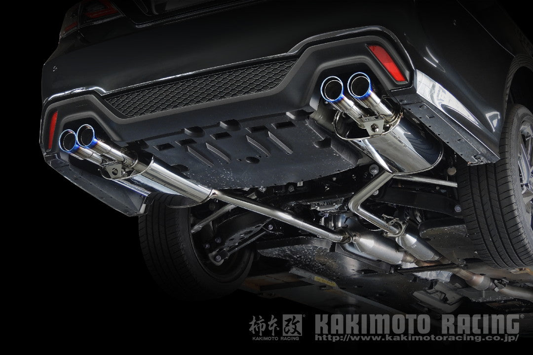 柿本改 Class KR クラウン ハイブリッド 6AA-AZSH20 2018/6〜2022/7 【T713166】 マフラー カキモト カキモト クラスKR