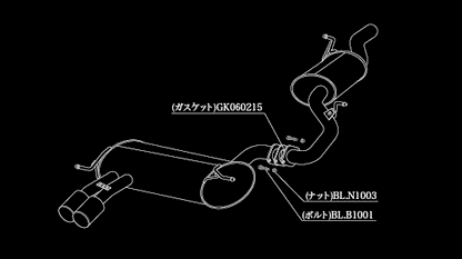柿本改 einsatz s-622 AUDI A3スポーツバック ABA-8PCCZF 2008/09〜2013/09 A6C3026C