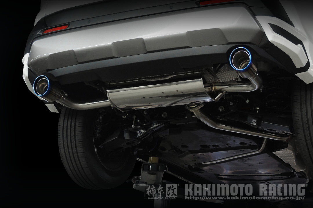 柿本改 Class KR チタンフェイステール ハリアー ハイブリッド 6AA-AXUH80 2020/6〜2025/6 【T713165C】 マフラー カキモト カキモト クラスKR チタンフェイステール