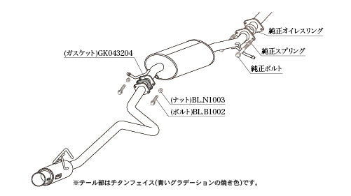 柿本改 GTbox 06&S シフォンカスタム 5BA-LA650F 2019/7〜 【D44324】 マフラー カキモト カキモト GTボックス 06&S