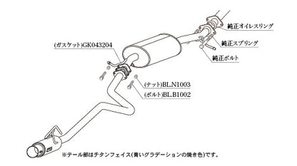 柿本改 GTbox 06&S シフォンカスタム 5BA-LA650F 2019/7〜 【D44324】 マフラー カキモト カキモト GTボックス 06&S
