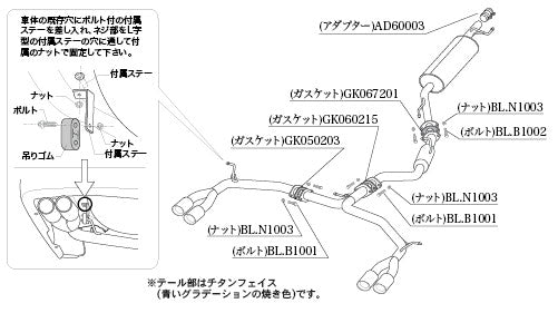 柿本改 Class KR センターパイプ付 ヴェルファイア (エアロバンパーグレード) DBA-GGH35W 2015/1〜2020/1 【T713137S】 マフラー カキモト クラスKR センターパイプ付