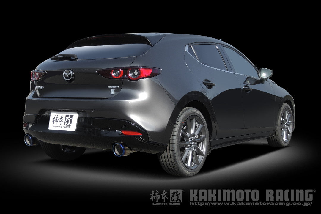 柿本改 Class KR チタンフェイステール MAZDA3 ファストバック 3DA-BP8P 2019/5〜2023/6 【Z71340C】 マフラー カキモト カキモト クラスKR チタンフェイステール