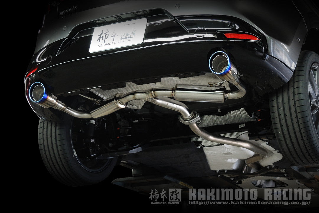 柿本改 Class KR チタンフェイステール CX-30 3DA-DM8P 2021/1〜2023/10 【Z71340C】 マフラー カキモト カキモト クラスKR チタンフェイステール