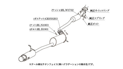 柿本改 GTbox 06&S ロッキー 5BA 3BA-A210S 2019/11〜 【T443172】 マフラー カキモト カキモト GTボックス 06&S