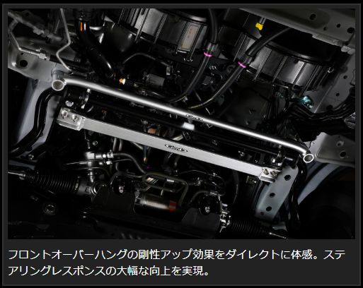 Genb フレームサポートバー フロントセット トヨタ ハイエース TRH200/KDH200/GDH200系 OUB01H