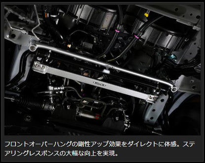 Genb フレームサポートバー フロントセット トヨタ ハイエース TRH200/KDH200/GDH200系 OUB01H