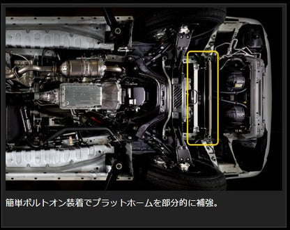 Genb フレームサポートバー フロントセット トヨタ ハイエース TRH200/KDH200/GDH200系 OUB01H
