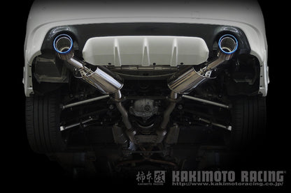 柿本改 Class KR リアピースのみ スカイライン セダン DAA 5AA-HV37 2014/2〜2022/10 【N713106】 マフラー カキモト カキモト クラスKR リアピースのみ