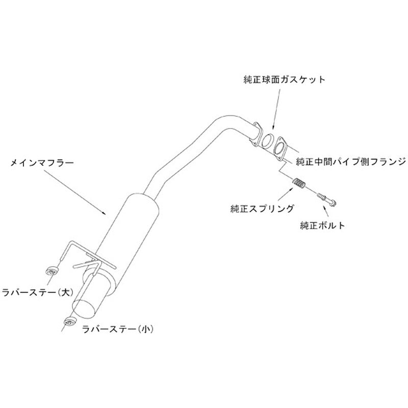 HKS silent Hi-Power フィット GP4 12/05-13/08 【32016-AH027】 マフラー silent Hi-Power エッチケーエス サイレントハイパワー