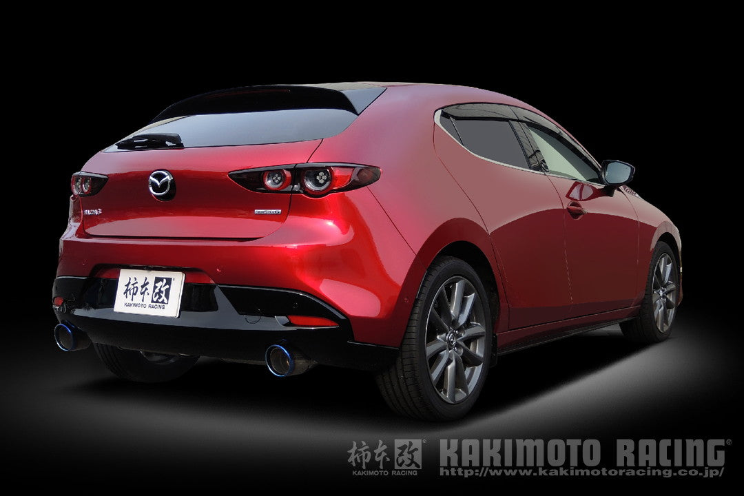 柿本改 Class KR チタンフェイステール MAZDA3 ファストバック 5AA-BPFJ3R 2023/6〜2026/8 【Z71341C】 マフラー カキモト カキモト クラスKR チタンフェイステール