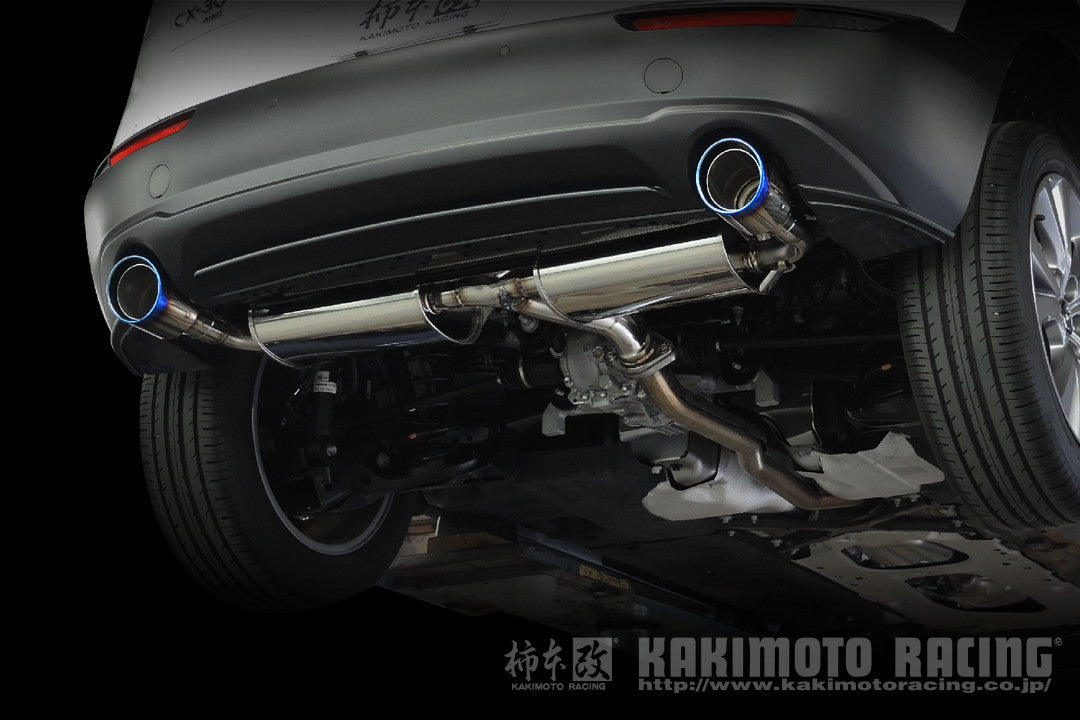 柿本改 Class KR チタンフェイステール MAZDA3 ファストバック 3AA-BPEP 2019/12〜2021/4 【Z71341C】 マフラー カキモト カキモト クラスKR チタンフェイステール