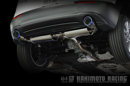 柿本改 Class KR チタンフェイステール MAZDA3 ファストバック 3AA-BPEP 2019/12〜2021/4 【Z71341C】 マフラー カキモト カキモト クラスKR チタンフェイステール