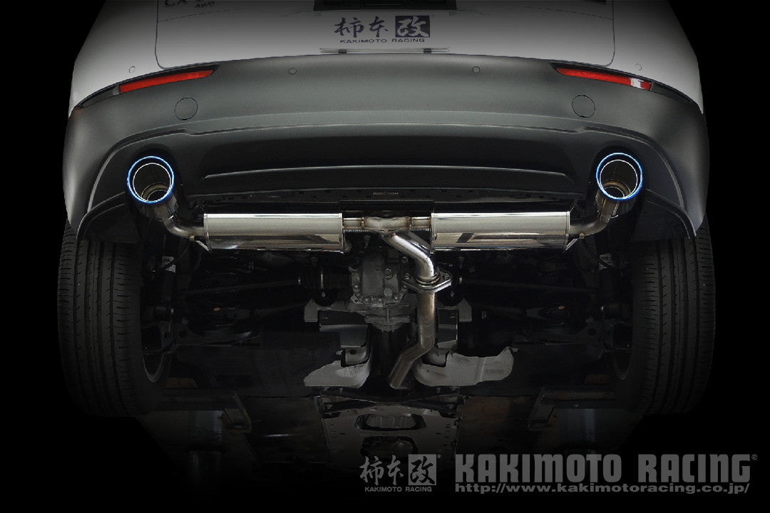 柿本改 Class KR チタンフェイステール CX-30 3AA-DMFP 2020/1〜2021/1 【Z71341C】 マフラー カキモト カキモト クラスKR チタンフェイステール