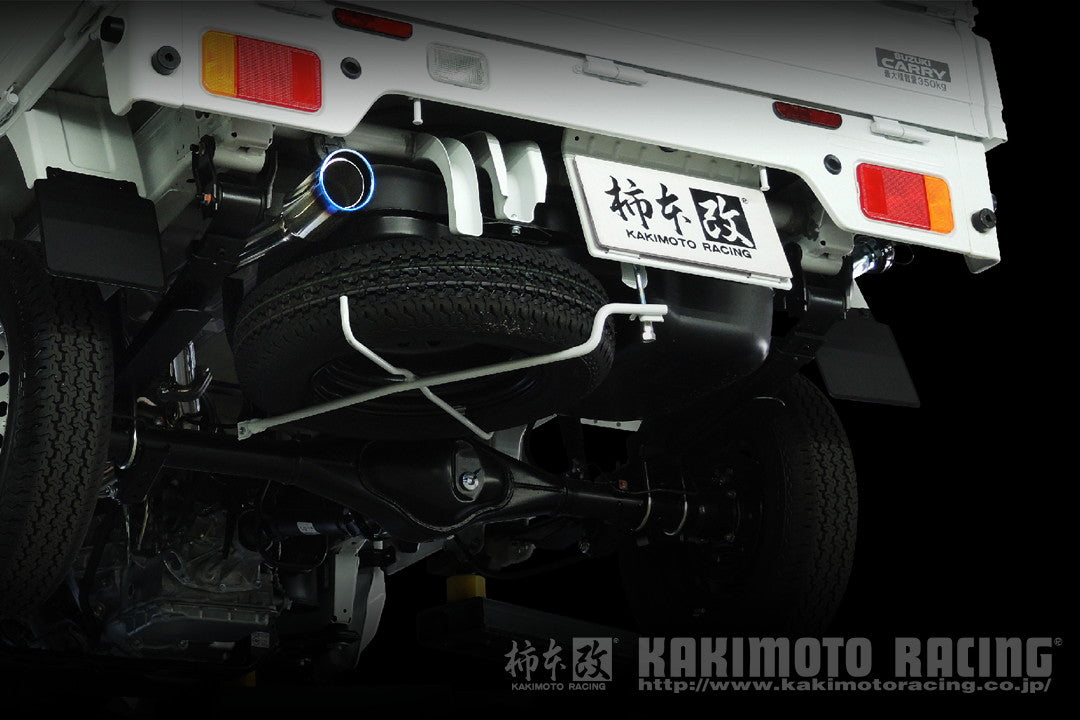 柿本改 Class KR スーパーキャリイ EBD-DA16T '22 4_M C前 2018/5〜2021/8 【S71357】 マフラー カキモト カキモト クラスKR