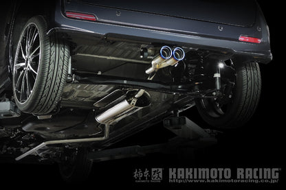柿本改 Class KR センター出し N-WGNカスタム 6BA-JH3 2019/8〜2022/9 【H713134】 マフラー カキモト カキモト クラスKR センター出し