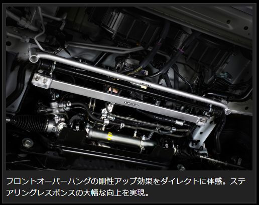 Genb フレームサポートバー フロントセット トヨタ ハイエース TRH200/KDH200/GDH200系 OUB11H