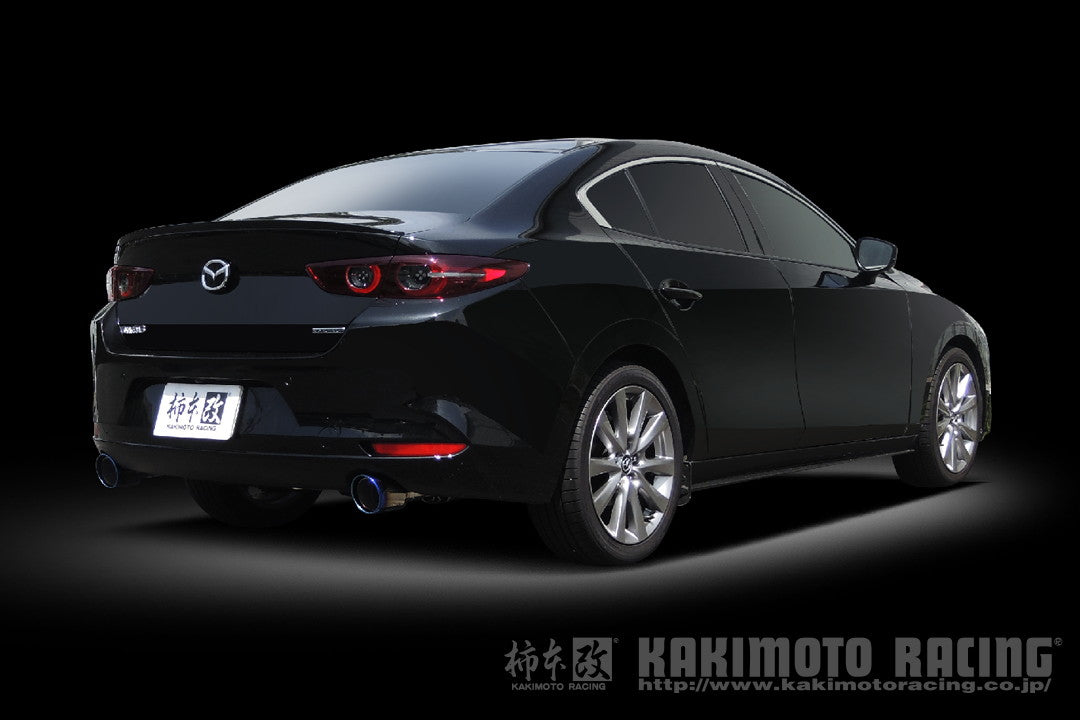 柿本改 Class KR チタンフェイステール MAZDA3 セダン 6BA-BP5P 2020/5〜2023/6 【Z71342C】 マフラー カキモト カキモト クラスKR チタンフェイステール