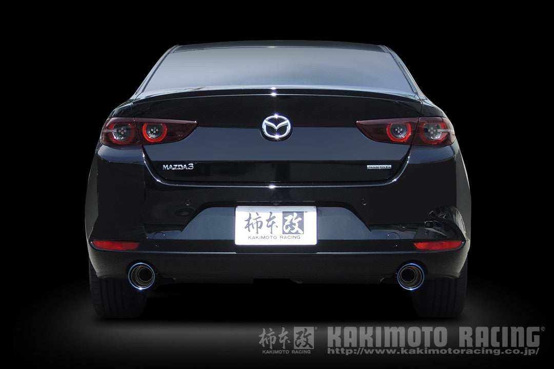 柿本改 Class KR チタンフェイステール MAZDA3 セダン 5BA-BPFP 2019/5〜2022/9 【Z71342C】 マフラー カキモト カキモト クラスKR チタンフェイステール