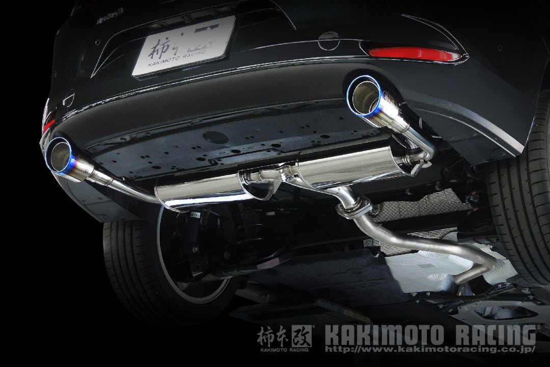 柿本改 Class KR チタンフェイステール MAZDA3 セダン 6BA-BP5P 2020/5〜2023/6 【Z71342C】 マフラー カキモト カキモト クラスKR チタンフェイステール