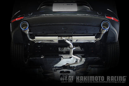 柿本改 Class KR チタンフェイステール MAZDA3 セダン 5AA-BPFJ3R 2023/6〜 【Z71342C】 マフラー カキモト カキモト クラスKR チタンフェイステール