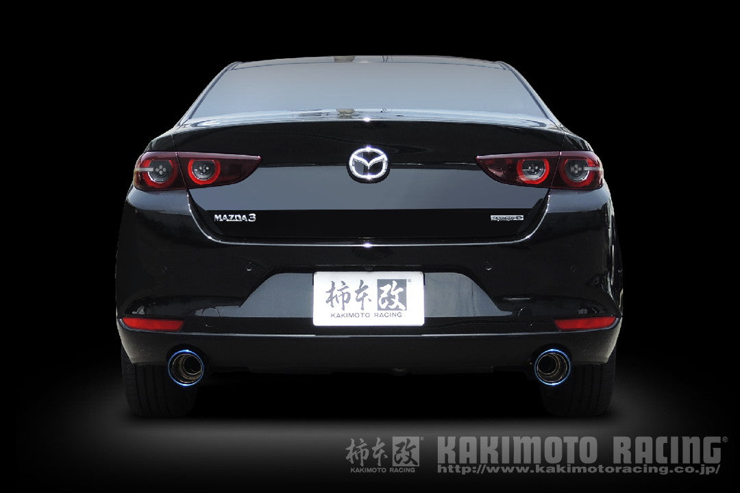 柿本改 Class KR チタンフェイステール MAZDA3 セダン 3DA-BP8P 2019/5〜2023/6 【Z71343C】 マフラー カキモト カキモト クラスKR チタンフェイステール