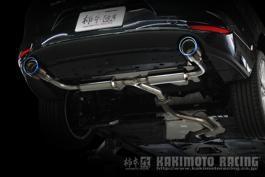 柿本改 Class KR チタンフェイステール MAZDA3 セダン 3DA-BP8P 2019/5〜2023/6 【Z71343C】 マフラー カキモト カキモト クラスKR チタンフェイステール