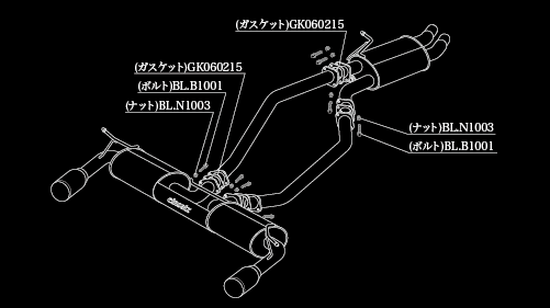 柿本改 einsatz s-622 AUDI Q7 ABA-4LBHKA 2006/10〜2010/03 A6B3016B