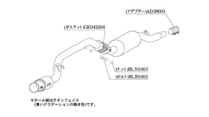 柿本改 GTbox 06&S デリカミニ 4AA-B38A 2023/5〜2025/10 【N443119】 マフラー カキモト カキモト GTボックス 06&S