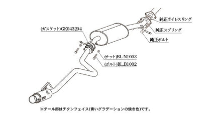 柿本改 GTbox 06&S タフト 6BA-LA900S 2020/6〜22/9 【D44325】 マフラー カキモト カキモト GTボックス 06&S