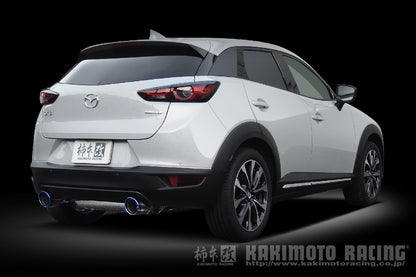 柿本改 Class KR ステンレステール CX-3 6BA-DKEFW 2018/5〜2021/11 【Z71344P】 マフラー カキモト カキモト クラスKR ステンレステール