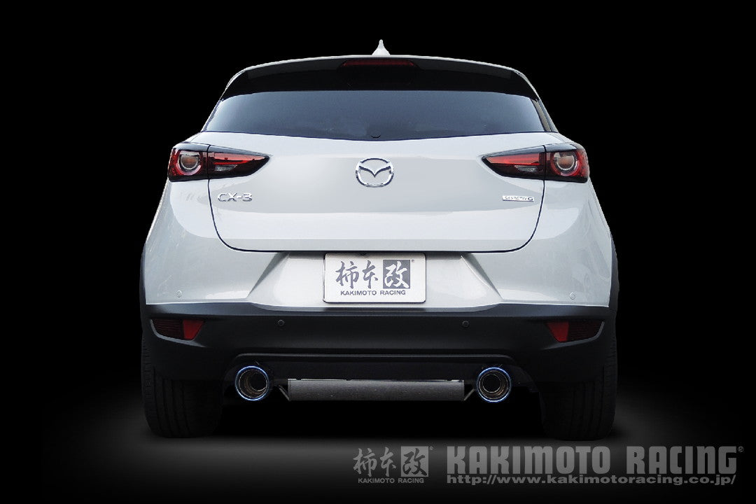 柿本改 Class KR チタンフェイステール CX-3 5BA-DKLFW 2020/6〜2022/4 【Z71344C】 マフラー カキモト カキモト クラスKR チタンフェイステール