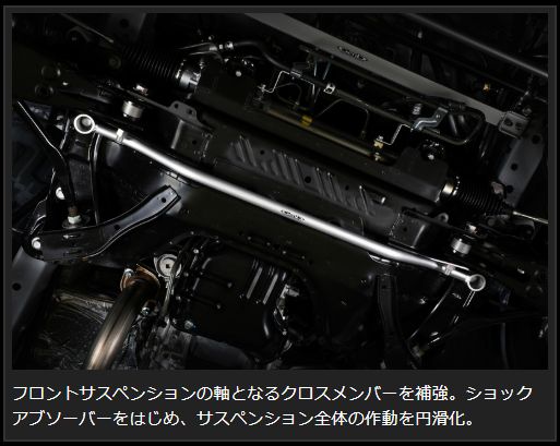 Genb フレームサポートバー センター トヨタ ハイエース TRH200/KDH200/GDH200系 OUB13H