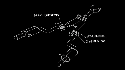 柿本改 einsatz s-622 AUDI S4アバント(B6) GH-8EBBKF 2003/09〜2005/02 A623014C