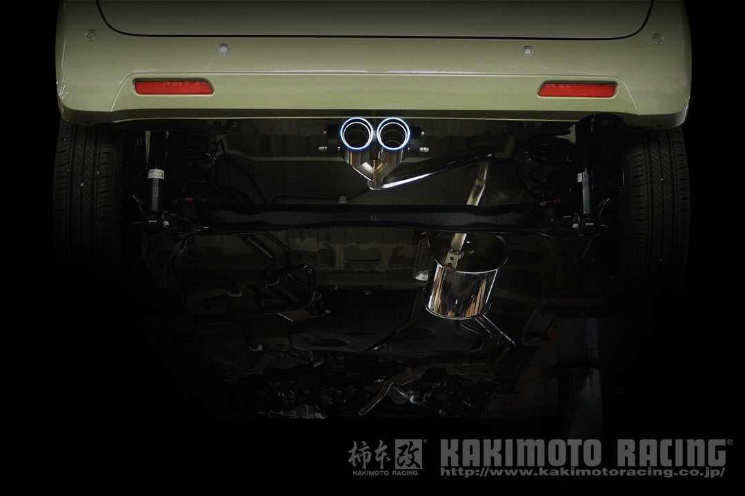 柿本改 Class KR センター出し N-WGN 6BA-JH3 2019/8〜2022/9 【H713114】 マフラー カキモト カキモト クラスKR センター出し