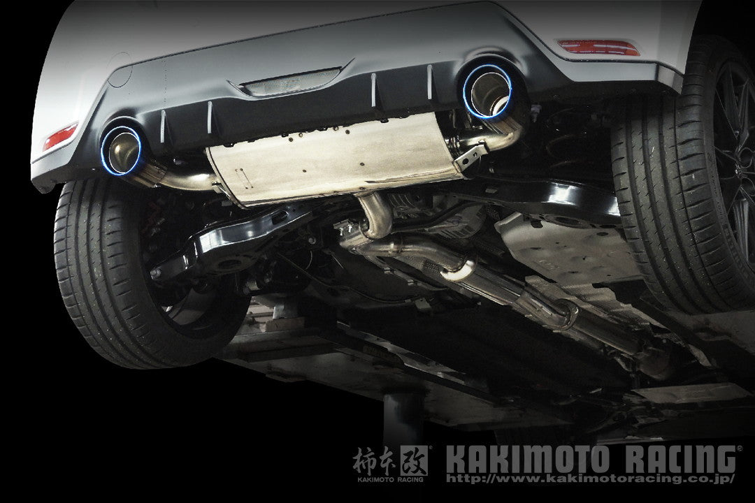 柿本改 Class KR GRMNヤリス 4BA-GXPA16 2022/1〜2022/2 【T713176】 マフラー カキモト カキモト クラスKR