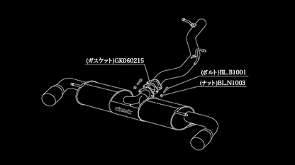 柿本改 einsatz s-622 AUDI TTクーペ ABA-8JCCZF 2008/09〜2010/03 A6B3008C