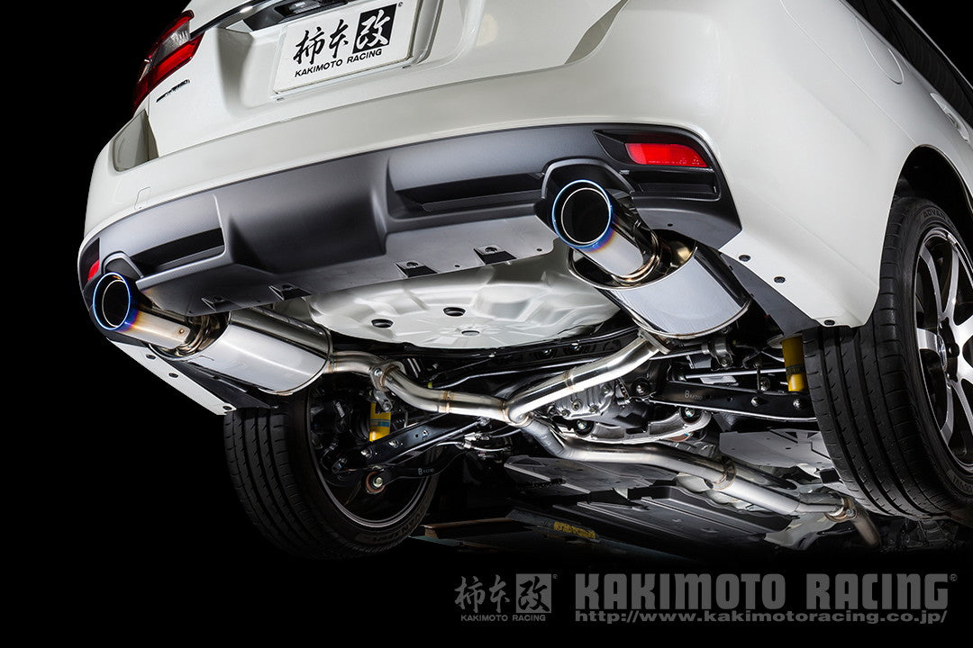 柿本改 Class KR Singleセンター付 レヴォーグ DBA-VMG 2014/6〜2020/10 【B71353S】 マフラー カキモト カキモト クラスKR シングルセンター付