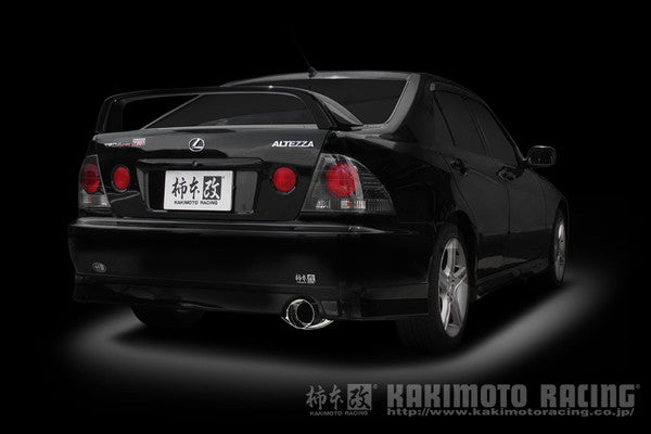 アルテッツァ　砲丸ストレートマフラー　社外品 ステンレス砲弾マフラー アルテッツァ GF-SXE10 (H10/11〜H13/5