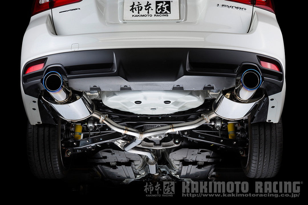 柿本改 Class KR Singleセンター付 レヴォーグ DBA-VM4 2014/6〜2020/10 【B71353S】 マフラー カキモト カキモト クラスKR シングルセンター付