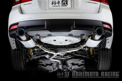 柿本改 Class KR Singleセンター付 レヴォーグ DBA-VM4 2014/6〜2020/10 【B71353S】 マフラー カキモト カキモト クラスKR シングルセンター付