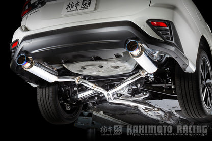 柿本改 Regu.06 & R Dualセンター付 レヴォーグ 5BA-VNH 2021/11〜2026/6 【B22361W】 マフラー カキモト カキモト レグ06 & R デュアルセンター付