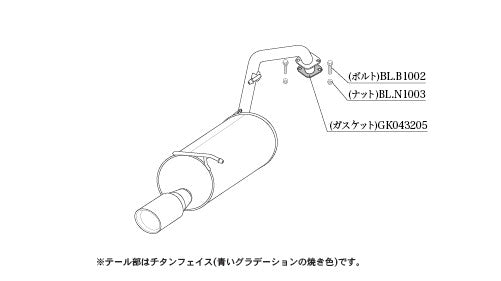柿本改 Class KR キックス 6AA-P15 2020/6〜2022/7 【N713120】 マフラー カキモト カキモト クラスKR